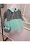 Green Plaid Dress - 2