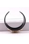 Fashion Trend Luxury Pearl Jewelled Bee Fly Adjustable Leather Handcuffs Bracelet - 3