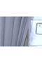 Striped Tulle Blue 1-2 Sparse Pleat - 3