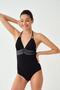 Black Halterneck Swimsuit