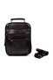 Black Genuine Leather Hand and Shoulder Bag with Steel Case 100% Genuine Leather - 5