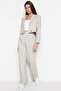 Stone Wide Leg/Wide Leg Woven Striped Pants TWOSS23PL00109 - 7