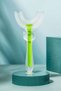 Silicone Baby U-Shaped Toothbrush Double Sided Children's Oral Care 360 Degree Cleaning, Large - 3