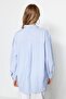 Blue Striped Oversize / Wide Fit Woven Shirt TWOSS23GO00144 - 14