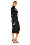 Women's Finger-Snap Turtleneck Maxi Dress - 2