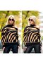 Women's Shoulder Detailed Patterned Knitwear Sweater (Color Options) - 2