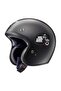 Retro Scooter Car, Motorcycle, Helmet, Laptop, Glass Sticker 14x10 cm - 6