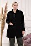 Thick Quality Steel Knit Polo Collar Front Buttoned Stylish Classic Long Mother Cardigan - 4