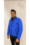 Men's Cobalt Blue Micro Coat 1016