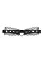 Gothic Lace Detailed Black Leather Collar Choker Necklace with Ring Buckle - 2