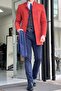 Slim-Cut Judge Collar Wool Coat - 5