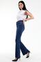 Yasmine Women's Dark Blue Spaghetti Jeans High Waist Power Lycra Jeans - 3