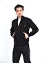 Dad Zippered Steel Knit Men's Cardigan - 2