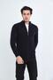 Dad Zippered Steel Knit Men's Cardigan