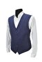 Men's Vest V-Neck Navy Blue Stamp 50453 - 3