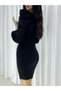 Double Breasted Collar Imported Crepe Fabric Dress Wedding Engagement Promise Graduation - 2