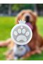Epoxy Silicone Mold Resin Imprint Pendant Leash Keychain Dog Cat Silicone Mold - 4