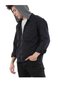 Men's Hooded Detachable Zippered Pocket Seasonal Coat F6038