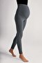 Ribbed Thermal Inner Ribbed Warm Waist Adjustable Maternity Leggings F06 - 6