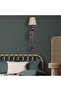 Firenze Modern Antique Sconce Fabric Headboard Stylish Wall Sconce - 4