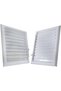 White Roller Shutter with Movable Arms G30 X Y30 - 2