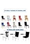 Chair Cover Lycra Washable Flexible Elastic Bamboo Chair Cover Pack of 6 - 2