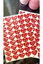 Valentine's Day Series 45 Pieces 4 Cm Heart Sticker Adhesive Label - 3