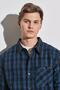 Men's All Terrain Gear Regular Fit Regular Cut Petrol Stretch Shirt - 3