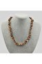 Wood Jasper Stone Broken Natural Stone Women's Necklace