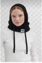 Balaclava Corded Knitted Beanie Headgear | Lace-up Hooded Beret
