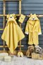 Baby Bathrobe Set (4 Pieces) Cotton-Children's Bathrobe-Towel-Washcloth-Girl-Boy Birth Newborn Gift