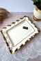 Valonia Gold Large Size Rectangular Presentation Service 36cm