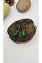 Handmade Ethnic Authentic Hippie Bohemian Jade Stone Earrings - 2