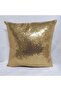 Sequin Cushion Cover - (gold-43x43 Size)