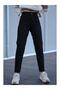 Simurg Boyfriend Lycra Black High Waist Mom Jeans - 3