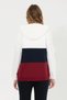 Women's Hooded Color Block Sweatshirt 1497350 - 3