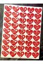 Valentine's Day Series 45 Pieces 4 Cm Heart Sticker Adhesive Label - 4