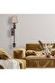 Firenze Modern Antique Sconce Fabric Headboard Stylish Wall Sconce - 6