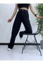 Extra High A.c.a.i.p S.o.l.m.a.z Black Loose Jeans Palazzo Trousers (SUPER HIGH NON-FADE) - 2