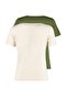 Haki-Bej %100 Pamuk 2'li Paket Basic V Yaka Örme T-Shirt TWOSS23TS00002 - 9