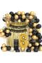 Birthday Set with King Crowned Age Balloon Balloon Chain Happy Birthday-2-In Its Newest State - 2