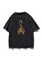 Ery Washed Gothic Scorpion Unisex Distressed t-shirt