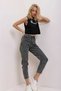 Maria High Waist Smoked Snow Mom Jeans Lycra Colorfast Smoked Extra Comfortable Mom Jeans - 4
