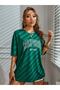 Large Size Special Design California West Coast Printed 2023 Summer Season Oversize T-Shirt - 3