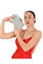 Silver Lame Color Spreading Satin Crystal Stone Evening Bag Evening Bag Engagement Wedding Bag