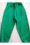 Girl's Cotton Thick Inside Ribbed Tracksuit Bottom