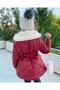 Girl's Quilted Coat - 4