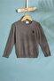 Gray Boy's Knitwear Sweater