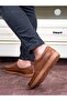 Jazzy Genuine Leather Men's Casual Shoes Tan - 7