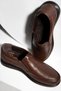 Cushy Genuine Leather Comfort Orthopedic Men's Casual Shoes, Father's Shoes, Orthopedic Shoes - 7